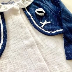 Mayoral Navy Rose Sleeper Baby