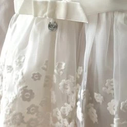 Mayoral Long Sleeve Floral Lace Dress