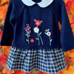 Mayoral Navy Knit Outfit Baby