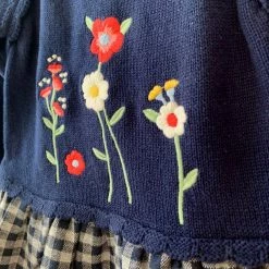 Mayoral Navy Knit Outfit Baby