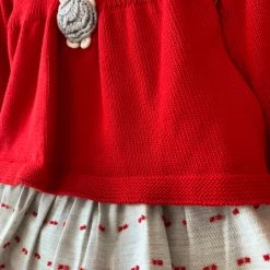 Mayoral Red Knit 2 Piece Outfit