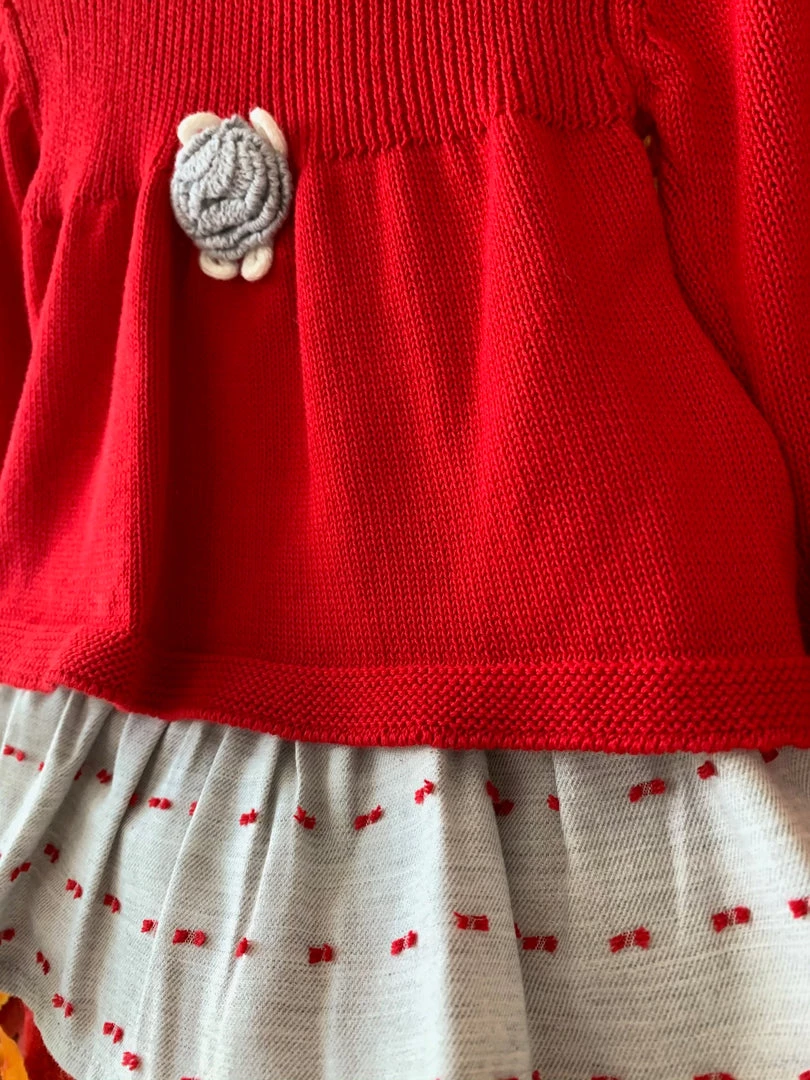 Mayoral Red Knit 2 Piece Outfit 4 Mayoral Red Knit 2 Piece Outfit