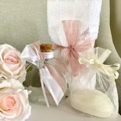 KaterinasDesigns Rose Gold And Diamond Oil Bottle Set