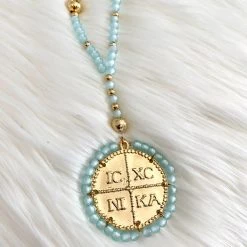 KaterinasDesigns Pearl Blue IC XC NI KA Gouri