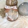 KaterinasDesigns Rose Gold Sparkle Personalized Ornament 1 KaterinasDesigns Rose Gold Sparkle Personalized Ornament