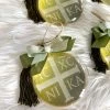 KaterinasDesigns IC XC NI KA Gold And Green Christmas Ornament Gifts