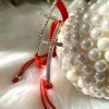 KaterinasDesigns Diamond Cross Bracelet - Red Jewelry 2 KaterinasDesigns Diamond Cross Bracelet - Red Jewelry