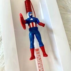 KaterinasDesigns Captain America Easter Candle Easter Candles