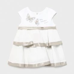 Mayoral Ruffled Linen Dress