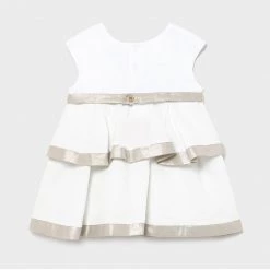 Mayoral Ruffled Linen Dress