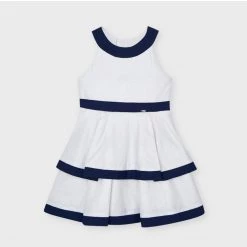 Mayoral Linen Blotch Dress