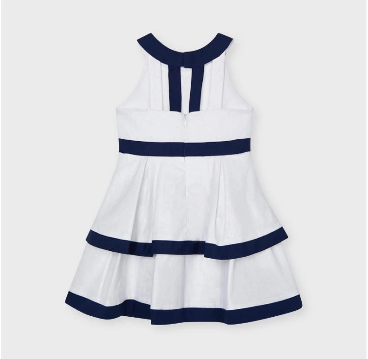 Mayoral Linen Blotch Dress 4 Mayoral Linen Blotch Dress