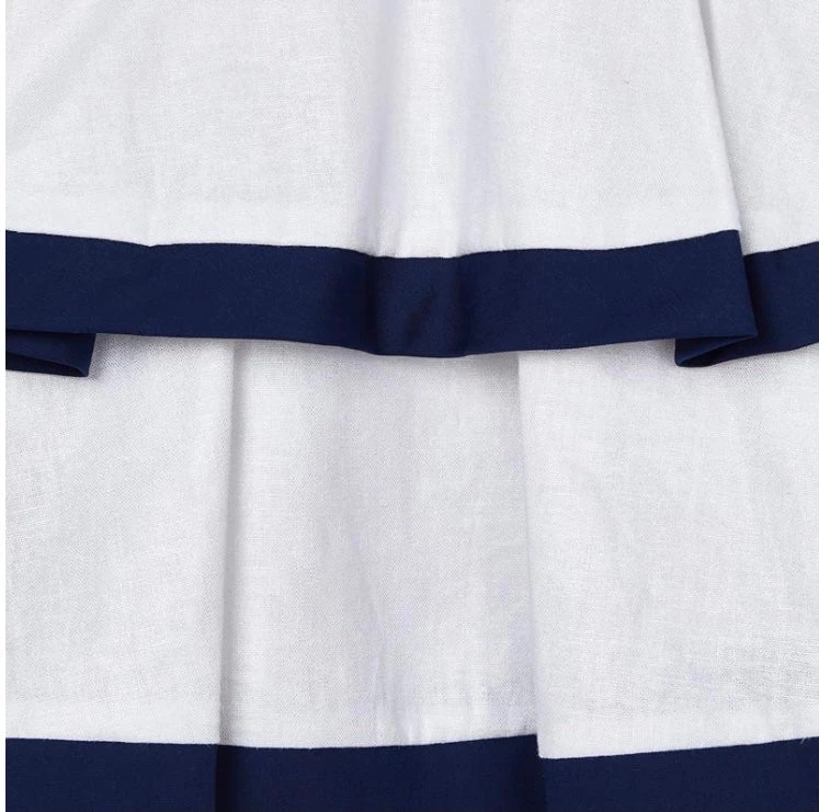 Mayoral Linen Blotch Dress 5 Mayoral Linen Blotch Dress