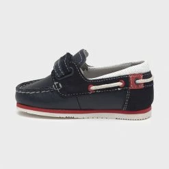 Mayoral Boys Shoes Leather Navy Loafers