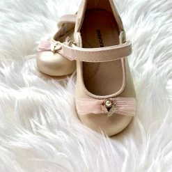 Mayoral Champagne Ballerina Pumps