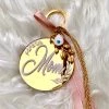KaterinasDesigns Mom Gold Mirror Keychain