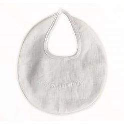 Stella My Baptism Day Linen Bib