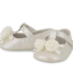 Mayoral Mary Jane Shoe - Off-White/Ivory