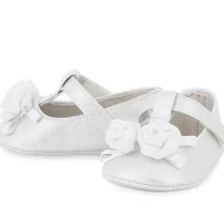 Mayoral Mary Jane Shoe- Soft Pearl White