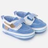 Mayoral Baby Blue Checkered Soft Sole Shoe Boys Shoes