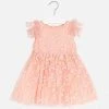Mini Mayoral Flower Tulle Dress