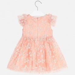 Mini Mayoral Flower Tulle Dress