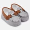 Mayoral Grey And Brown Moccasins Boys Shoes
