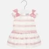 Mayoral Striped Pink Dress