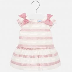 Mayoral Striped Pink Dress