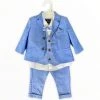 Mayoral 5 Piece Blue Suit Boys Baptismal