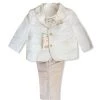 Stella Beige Polka Dot Baptismal Suit Boys Baptismal Outfits 2 Stella Beige Polka Dot Baptismal Suit Boys Baptismal Outfits