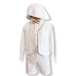 Mayoral 5 Piece Baptismal Short Outfit