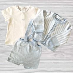Mayoral Baby Blue 3 Piece Outfit
