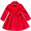 KaterinasDesigns Cherry Red Winter Dress Coat Mini Girls 1 KaterinasDesigns Cherry Red Winter Dress Coat Mini Girls
