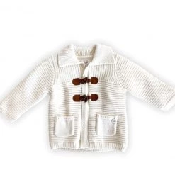 Mayoral Off-white Knit Cardigan
