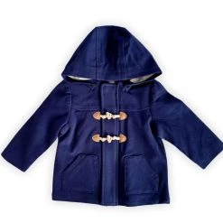 Mayoral Boys Navy And Tan Coat