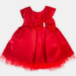 Jolene Red Holiday Dress Mini