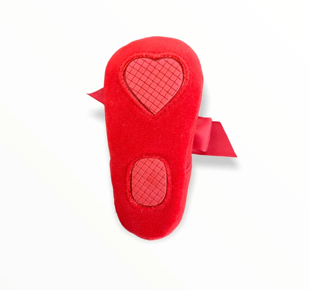 Mayoral Velvet Red Ballerina Shoe Girls 4 Mayoral Velvet Red Ballerina Shoe Girls