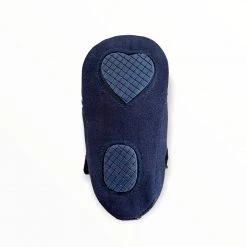 Mayoral Patent And Velvet Navy Shoe Girls