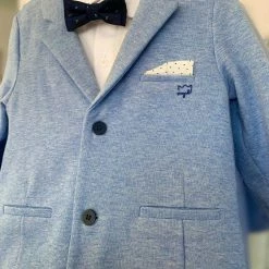Mayoral 5 Piece Baby Blue And Navy Suit