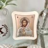 KaterinasDesigns Rose Gold Christ Icon 18.6x15.8