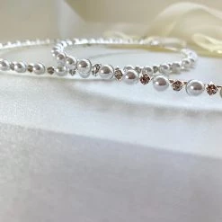 KaterinasDesigns Wedding Diamond And Pearl Stefana