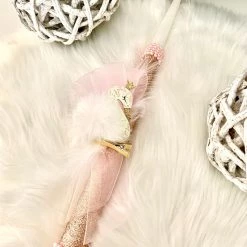 KaterinasDesigns Easter Candles White Feathered Swan Easter Candle