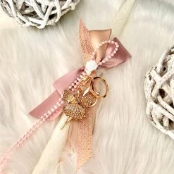 KaterinasDesigns Rose Gold Diamond Ballerina Easter Candle