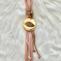 KaterinasDesigns Rose And Neutral Mati Gouri Gouria/ Good Luck Charms