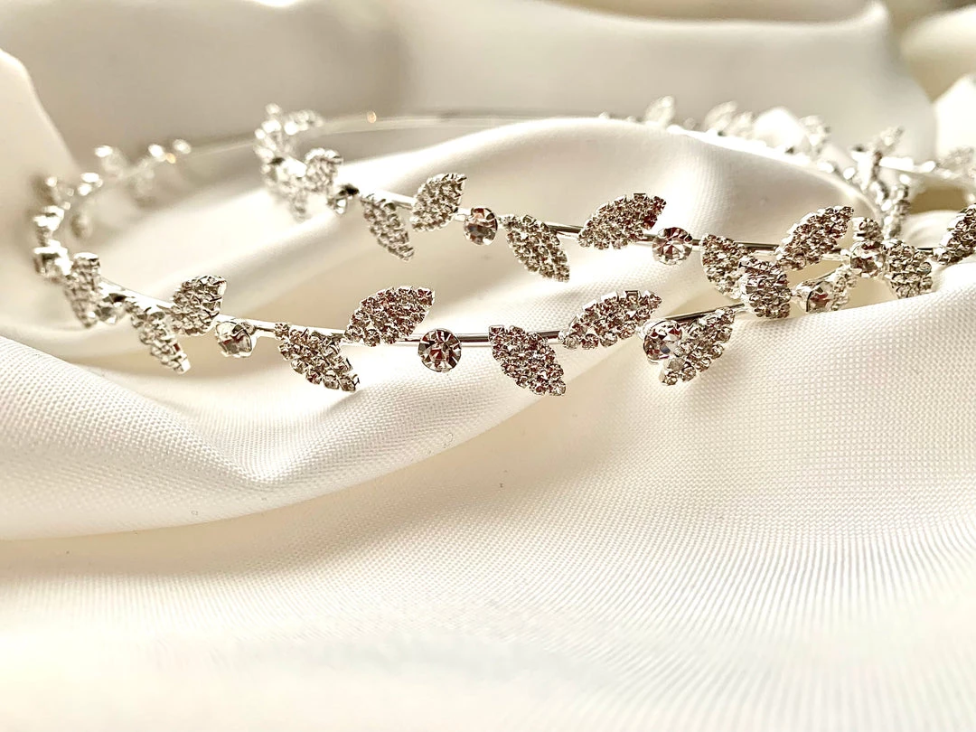 KaterinasDesigns Diamond Vine Leaf Stefana 4 KaterinasDesigns Diamond Vine Leaf Stefana