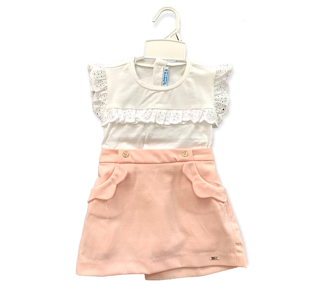 Girls Mayoral 2 Piece Skirt Set 2 Girls Mayoral 2 Piece Skirt Set