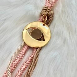 KaterinasDesigns Rose And Neutral Mati Gouri Gouria/ Good Luck Charms