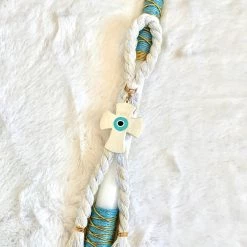 KaterinasDesigns Decorative Gouria Light Blue Mati Cross Gouri