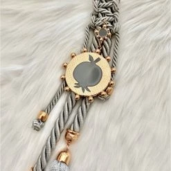 KaterinasDesigns Gouria/ Good Luck Charms Small Grey Pomegranate Gouri